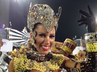 Rainha da Gaviões da Fiel, Tati Minerato usa fantasia de R$ 15 mil