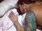 Ex-BBB Rodrigo paparica filha recém-nascida