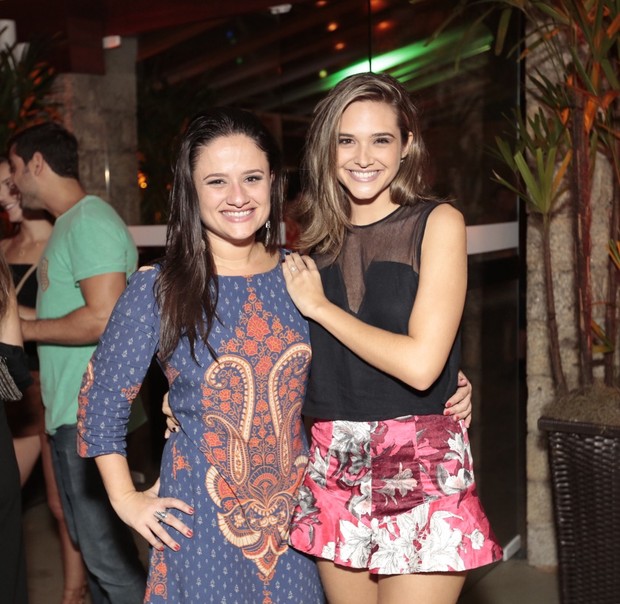Mariana Costantini e Juliana Paiva no aniversário de Mariana (Foto: Pamela Miranda/ Divulgação)