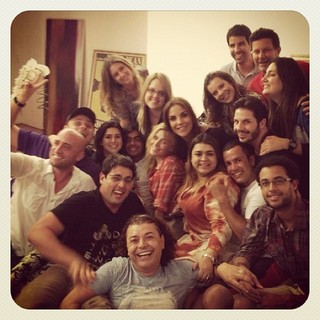 Preta Gil recebe amigos famosos em sua casa na Zona Sul do Rio (Foto: Twitter/ Reprodução)
