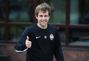 Bernard, jogador da seleção brasileira (Foto: Site Oficial Shakhtar Donetsk / Reprodução)