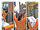 Débora Lyra mostra costas definidas durante treino: 'A todo vapor'