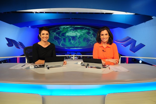 Sandra Annenberg vai substituir Renata Vasconcellos no Jornal Nacional durante as férias (Foto: Globo/João Cotta)