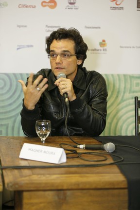 Wagner Moura no Festival de Gramado (Foto: Felipe Panfili/AgNews)