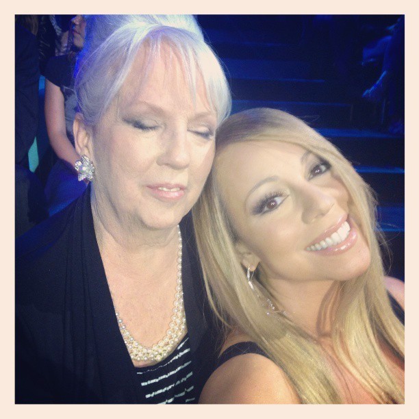 Mariah Carey com a mãe, Patricia Hickey (Foto: Instagram/ Reprodução)