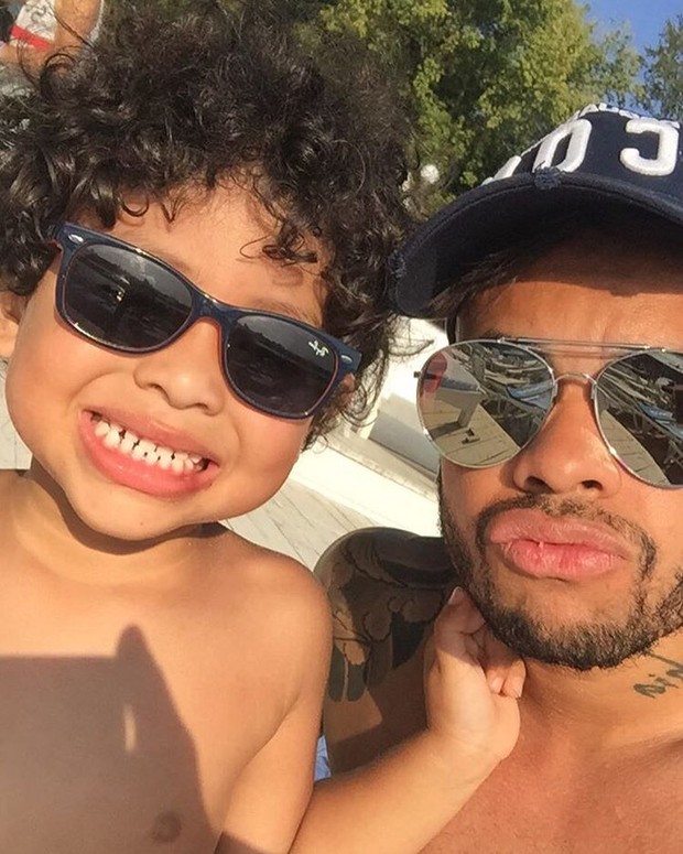 Dentinho comemora os 4 anos do filho (Foto: Reprodução / Instagram)