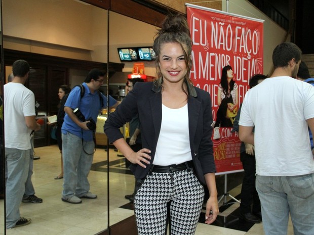 Lua Blanco em pré-estreia de filme no Rio (Foto: Thyago Andrade/ Foto Rio News)