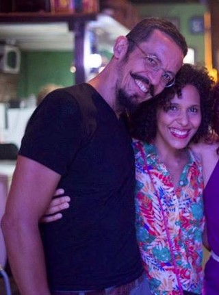 Rogério e a mulher, Camila (Foto: Facebook / Reprodução)