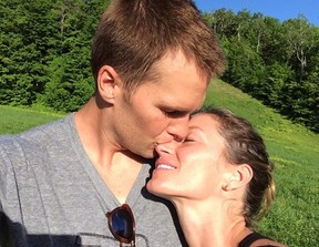 Tom Brady e Gisele Bündchen (Foto: Reprodução/Facebook)