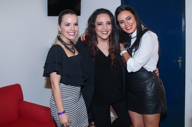 Thaeme, Ana Carolina e Letícia Lima (Foto: Manuela Scarpa/Brazil News)
