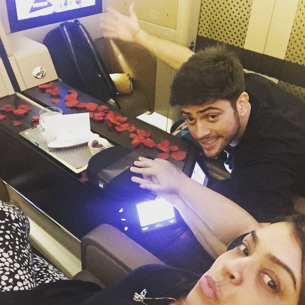 Preta Gil e Rodrigo Godoy em viagem de lua de mel (Foto: Instagram/ Reprodução)