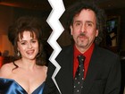 Tim Burton e Helena Bonham Carter estão separados, diz revista