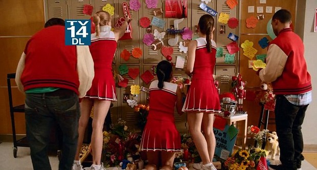 Glee faz homenagem a Cory Monteith (Foto: Video/Reprodução)