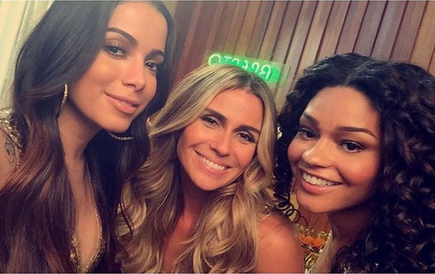 Anitta, Giovanna Antonelli e Juliana Alves (Foto: Reprodução/ Instagram)