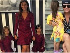 Mãe de gêmeas, Giovanna Antonelli diz: 'Adoro brincar de moda com elas'