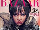 Rihanna posa toda coberta para capa de revista da Arábia