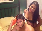 Priscila Pires filma cena de sexo malsucedido com Bruno Gissoni