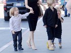 Brad Pitt e Angelina Jolie levam 12 babás para férias no Caribe, diz site