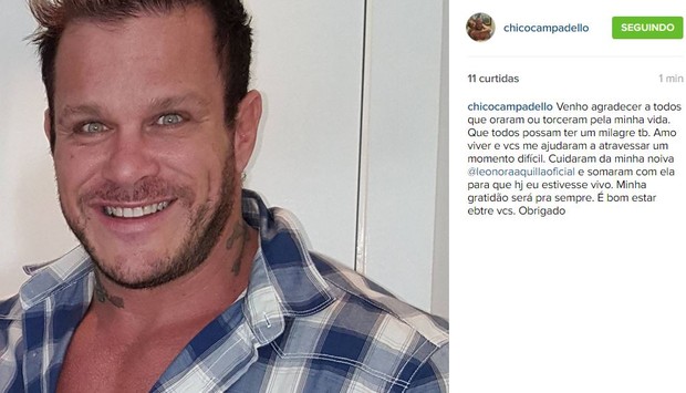 Chico Campadello (Foto: Instagram / Reprodução)