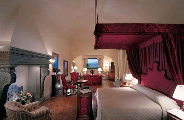 Suite Michelangelo do hotel Belmond Villa San Michele - casamento Kim Kardashian e Kanye West (Foto: Site Oficial/Reprodução)