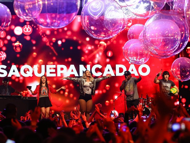 Valesca Popozuda em evento no Rio (Foto: Marlon Falcão/ Divulgação)