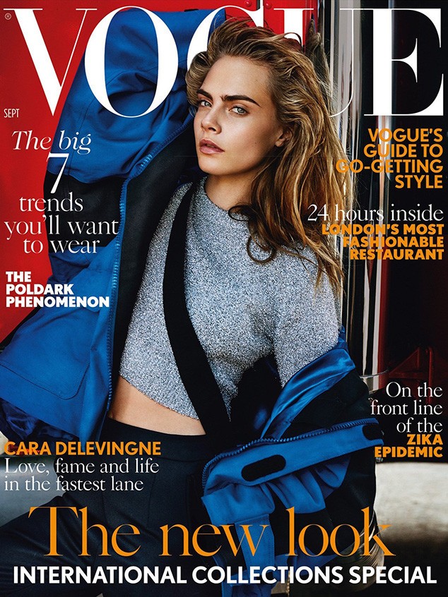 Cara Delevingne &quot;Vogue&quot; (Foto: Reprodução/Revista &quot;Vogue&quot;)