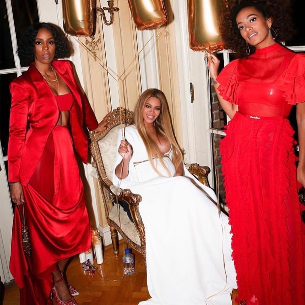 Beyoncé em festa (Foto: Reprodução/Instagram)