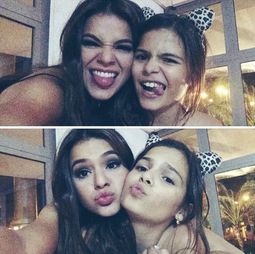 Bruna e Luana Marquezine (Foto: Reprodução / Instagram)