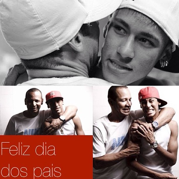 Rafaella Santos posta foto do pai e do irmão, Neymar (Foto: Instagram / Reprodução)