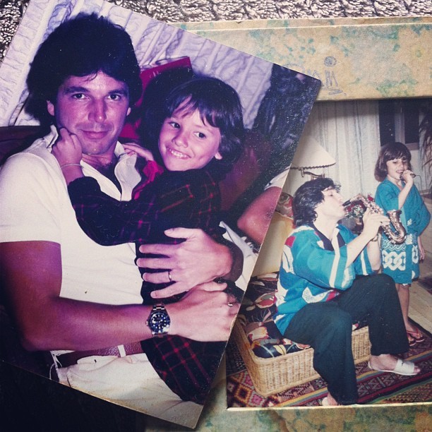 Mariana Belém e o pai, Raul Mascarenhas (Foto: Instagram/Reprodução)