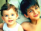 Henri Castelli posta foto dos filhos: 'Amores da minha vida'