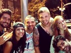 Ex-participantes do ‘Big Brother Brasil 14’ curtem a noite carioca
