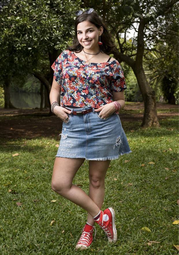 Gabriela Medvedovski vai interpretar a personagem Keyla na nova temporada de Malhação (Foto: Globo/Ramón Vasconcelos)