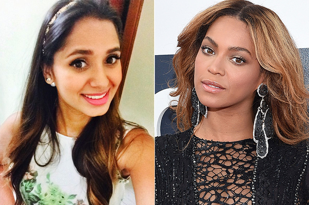  Thaísa Costa e Beyonce (Foto: Instangram / reprodução - AFP / Agência)