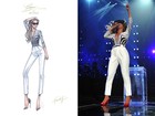 Beyoncé usará figurino da Gucci em turnê brasileira