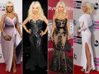 Veja o estilo de Christina Aguilera, fã de roupas justas e extravagantes
