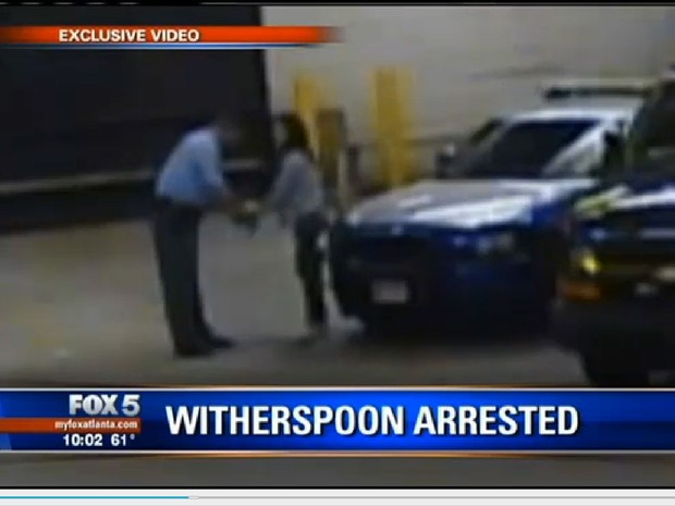 Vídeo mostra prisão de Reese Witherspoon (Foto: Reprodução)
