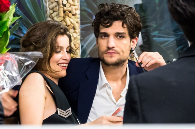 Louis Garrel com a namorada Laetitia Casta (Foto: Manuela Scarpa / Brazil News)