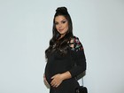 Thais Fersoza sobre 2ª gravidez: 'Quase no 5º mês e não engordei'