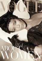 Naomi Campbell usa peruca curtinha em capa para a 'Vogue Italia'