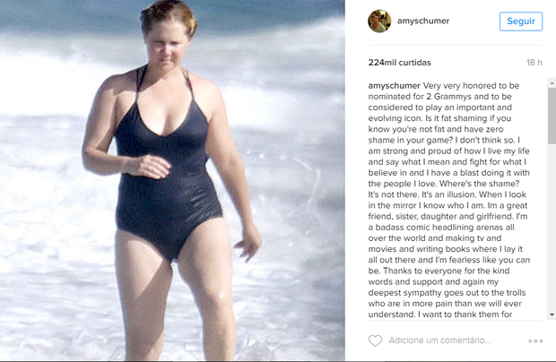Amy Schumer (Foto: Reprodução/Instagram)