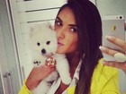 Nicole Bahls sofre com morte de cachorro: 'Saudade do seu cheiro'