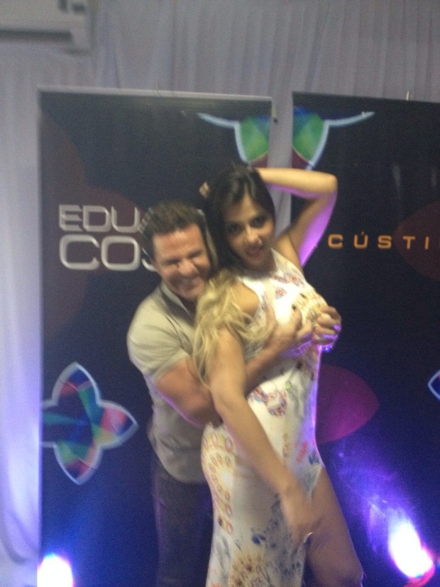 Cristiane Guima e Eduardo Costa (Foto: Arquivo pessoal/Divulgação)