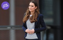 Look do dia: com visual casual, Kate Middleton mostra ótima forma 