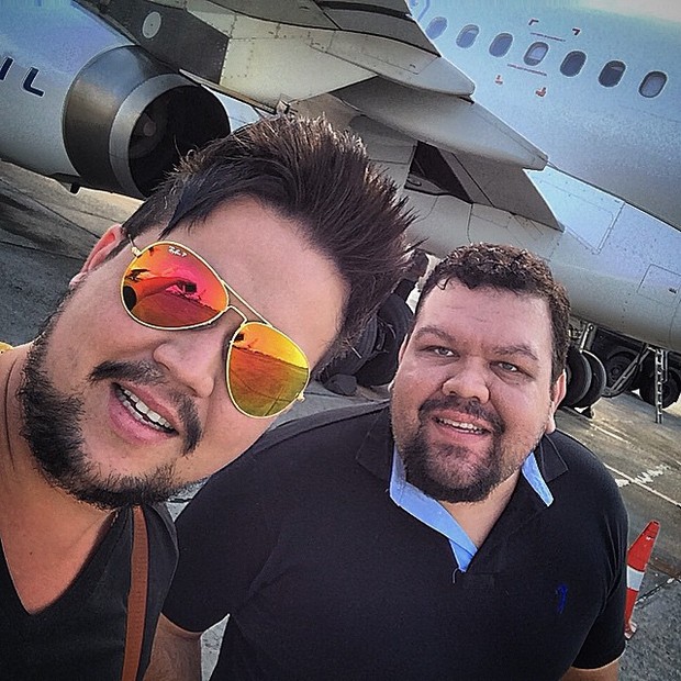 Junior e Gustavo  (Foto: Reprodução/Instagram)
