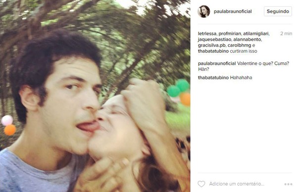 Mateus Solano e Paula Braun (Foto: Instagram / Reprodução)