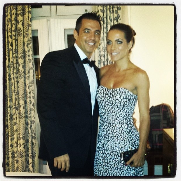 Carla Prata no casamento de Rayanne Morais e Latino (Foto: Instagram / Reprodução)