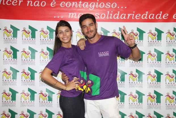 Franciele e Diego (Foto:  THYAGO ANDRADE/FOTO RIO NEWS)