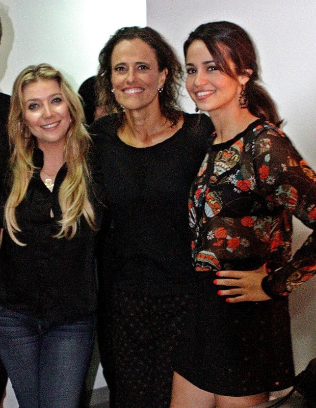 Luiza Possi, Zélia Duncan e Nanda Costa em show no Rio (Foto: Alan Chaves/ Staff Company Assessoria/ Divulgação)