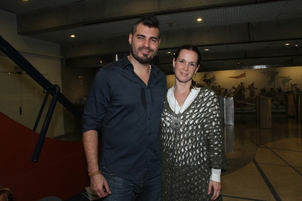 Thiago Lacerda e Vanessa Lóes (Foto: Amauri Nehn/Photo Rio News)